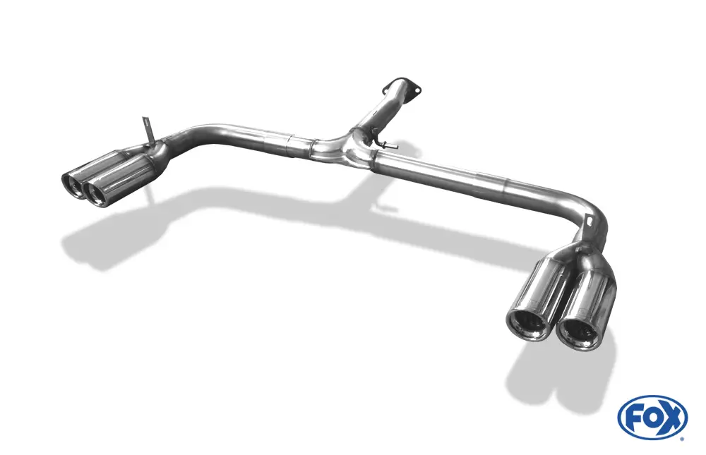 Fox Duplex Auspuff Sportauspuff Endrohrsystem für Toyota RAV 4 3 2.0l 112 116kW Sonderaktion