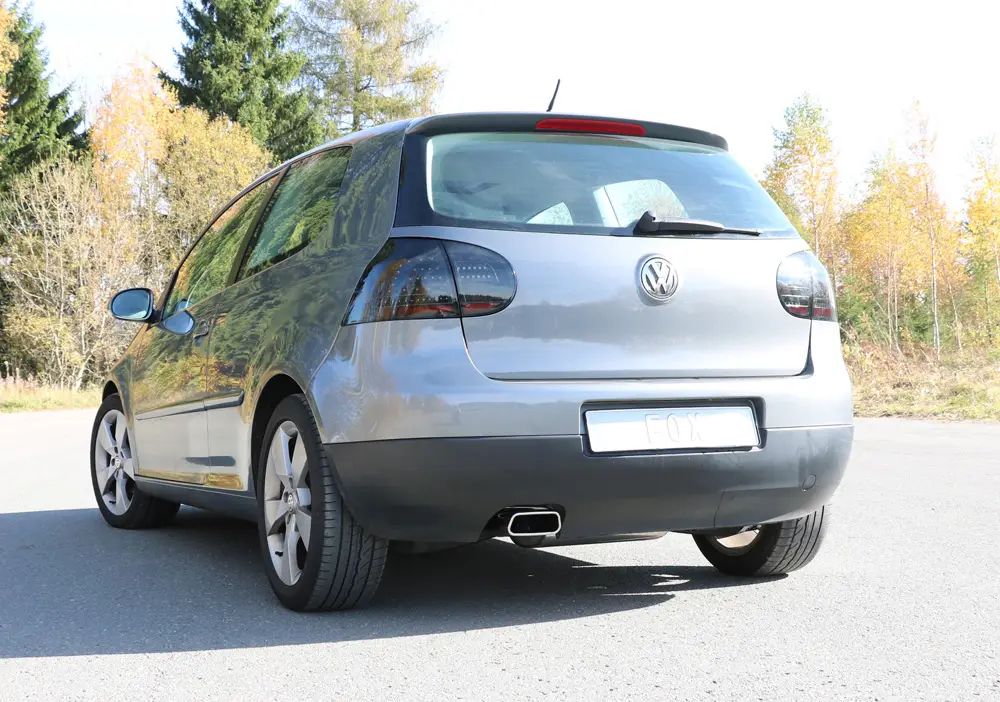 Kracherpreis Fox Auspuff Sportauspuff Komplettanlage für VW Golf V 4motion 2.0l TDI 103/110kW