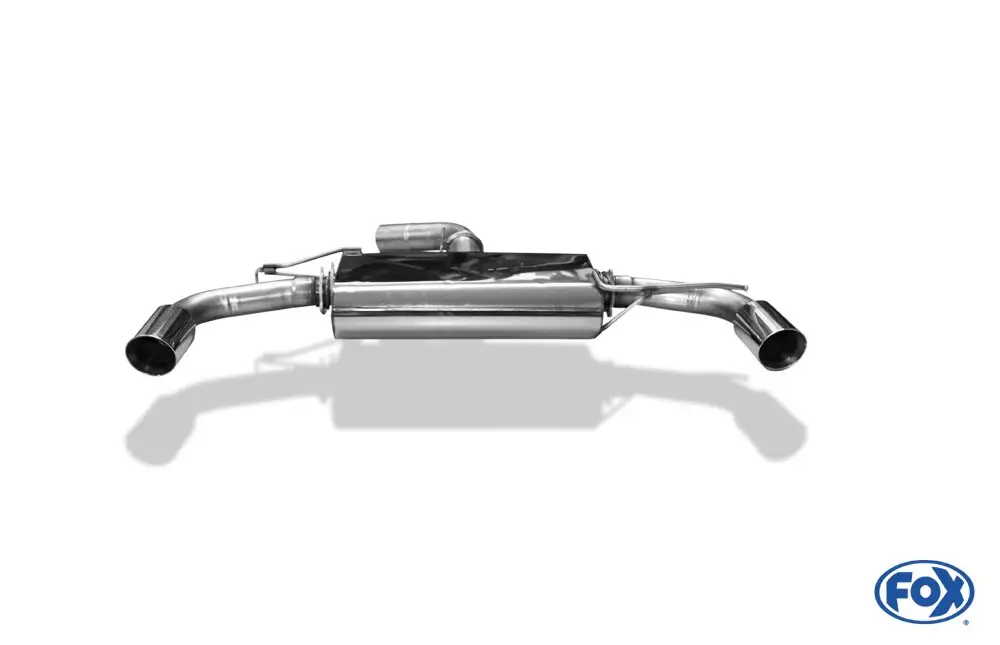 Fox Duplex Auspuff Sportauspuff Komplettanlage für VW Golf VI 1,8l 118kW 2,0l Jetzt Kaufen