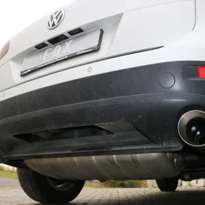 Preisreduziert Fox Duplex Endrohrpaar für VW Touareg 7P 3.0l TDI 150/165/176/180kW ab 2010