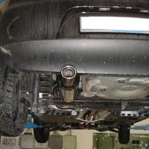 Fox Auspuff Sportauspuff Komplettanlage für VW Fox 5Z 1.4l 55kW ab 2003 Sofort Bestellen