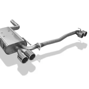 Wochenendangebot Fox Duplex Auspuff Sportauspuff Komplettanlage für Mercedes CLK 208 2,0l K