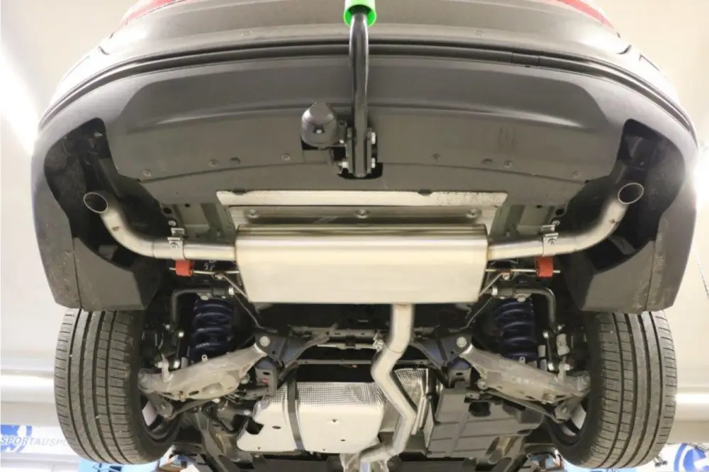 Jetzt Bestellen Fox Duplex Auspuff Sportauspuff Komplettanlage für Ford Mondeo V Turnier 1,5l