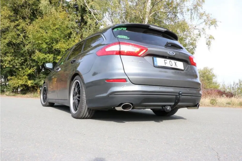 Beliebt Fox Duplex Auspuff Sportauspuff Komplettanlage für Ford Mondeo V Turnier 1,5l