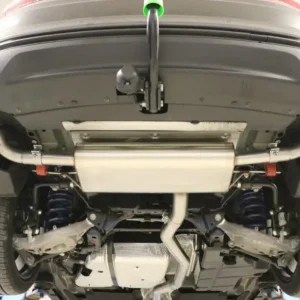 Schnäppchen Fox Duplex Auspuff Sportauspuff Sportendschalldämpfer für Ford Mondeo V Turnier