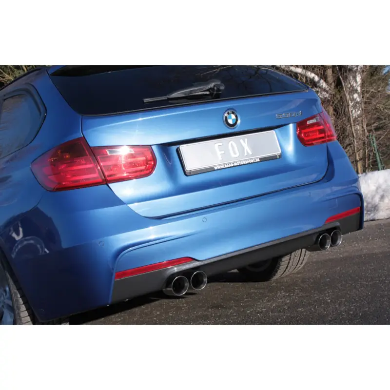 Fox Duplex Auspuff Sportauspuff Sportendschalldämpfer für BMW F30/31 330d 3.0l D Jetzt Bestellen
