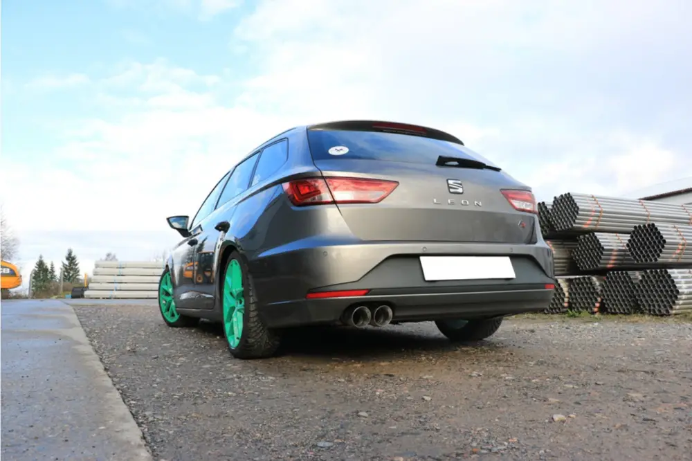 Fox Auspuff Sportauspuff Komplettanlage für Seat Leon ST 5F 1.4l 90/92/103/110kW Jetzt Kaufen