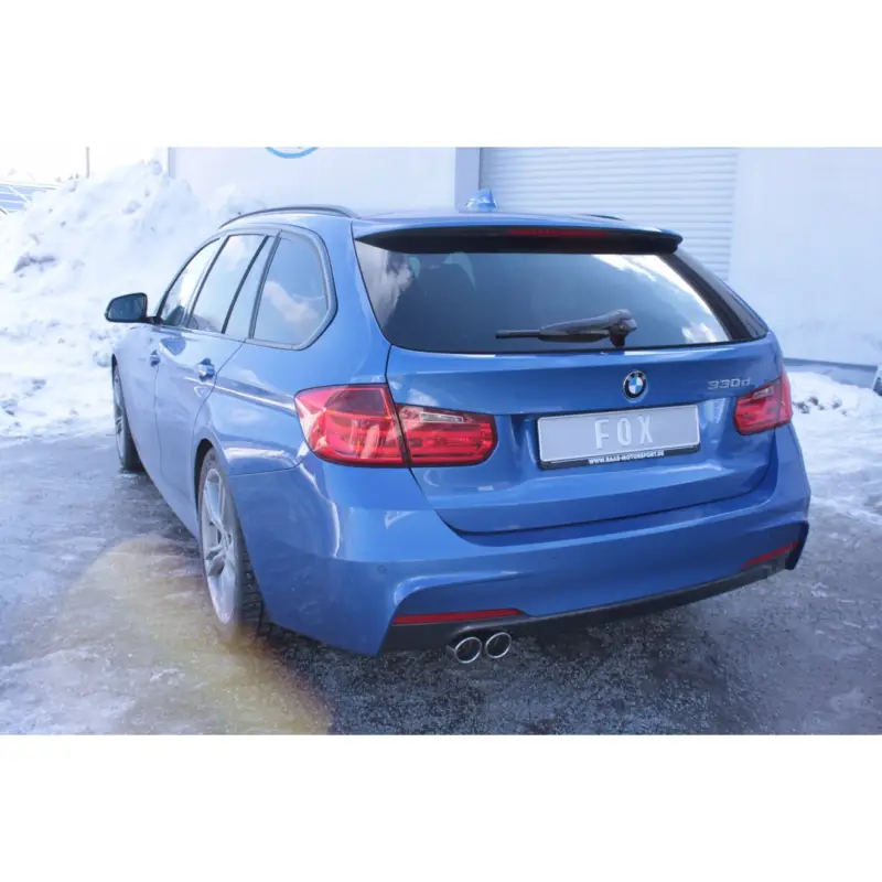 Direktkauf Fox Auspuff Sportauspuff Sportendschalldämpfer für BMW F30/31 330d 3,0l D