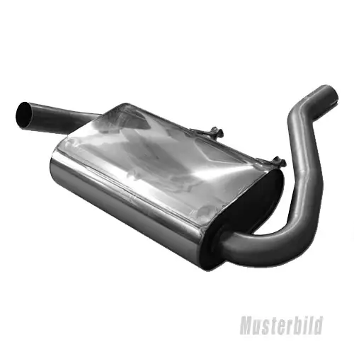 Aktuell Fox Mittelschalldämpfer Auspuff Sportauspuff für Jaguar XK8/ XKR QEV/ QDV Coupe