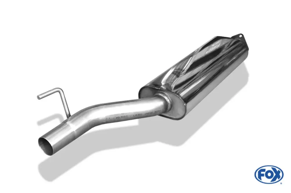 Fox Vorschalldämpfer Auspuff Sportauspuff für Mercedes CLK 208 2.0l K 120/141kW Geprüft
