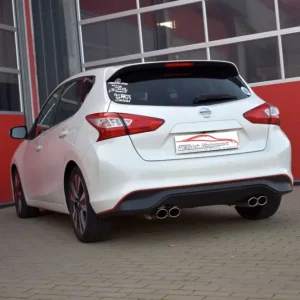 Aktuell Friedrich Motorsport 76mm Duplex Sportauspuff Anlage für Nissan Pulsar C13