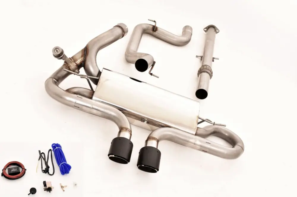 Streetbeast Sportauspuff 76mm Duplex-Anlage für Ford Focus 3 DYB ST 5-Türer 2.0l Direkt Vom Hersteller