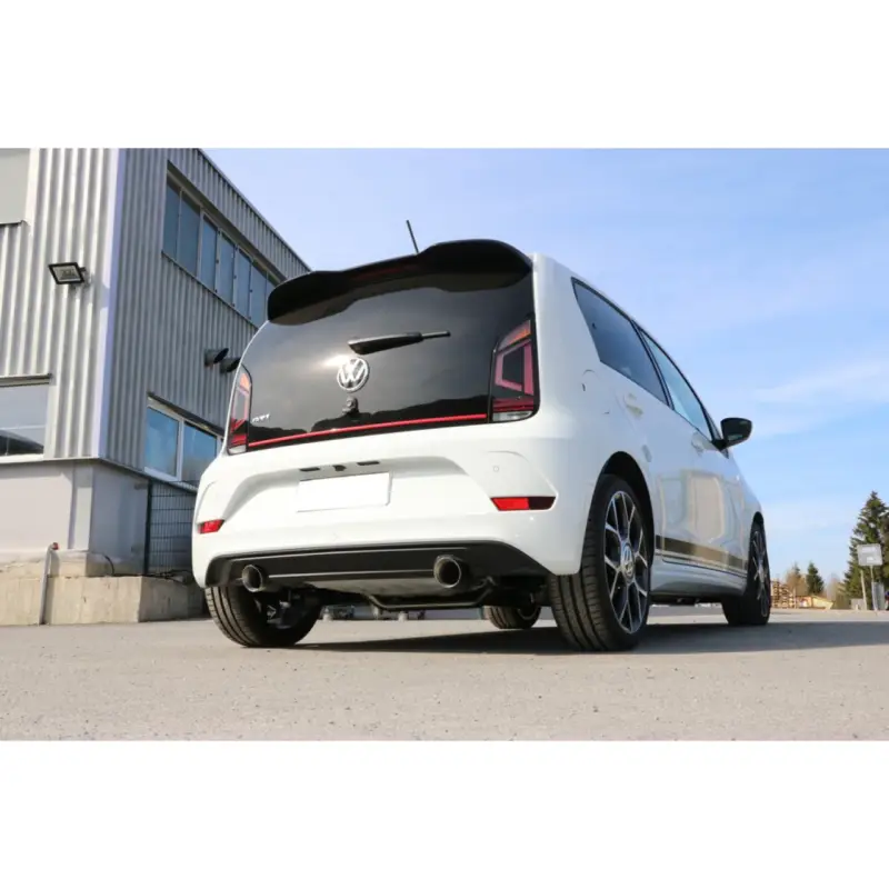 Top-Angebot Fox Duplex Auspuff Sportauspuff Endrohrsystem für VW UP! GTI 1.0l 85kW