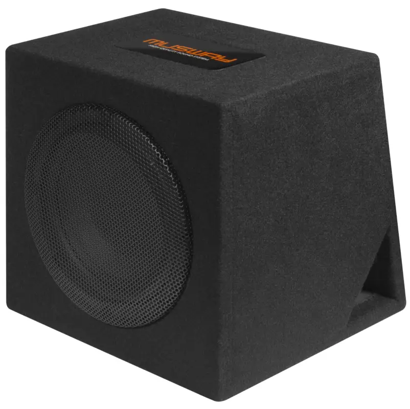 Expressversand MUSWAY Single Bassreflex-Gehäusesub MR-108Q Subwoofer Bassbox 400W