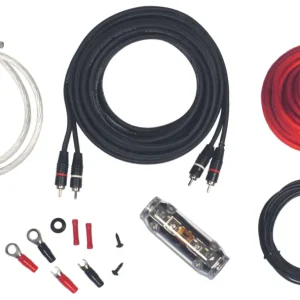 Preis Gesenkt ROCKFORD FOSGATE 10 mm² RFK10 Kabelset 10mm Kabelkit Stromkabel 12V Auto PKW KFZ