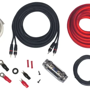 ROCKFORD FOSGATE 20 mm² RFK20 20mm² Auto Carhifi Stromkabel KabelSet Subwoofer Preisknaller