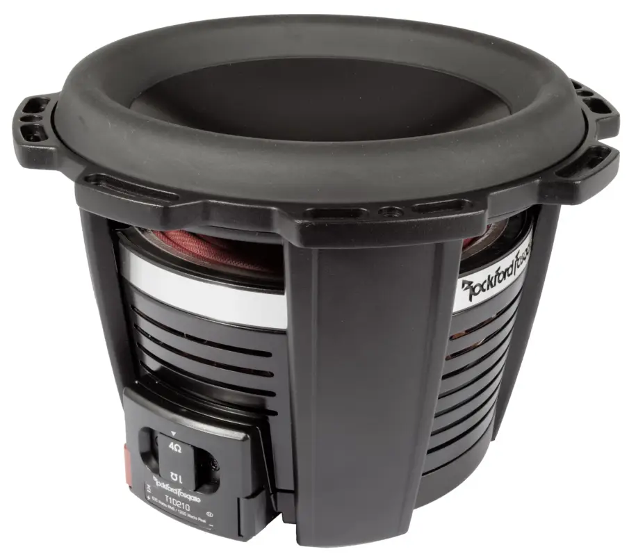 ROCKFORD FOSGATE POWER Subwoofer T1D210 25 cm Subwoofer Bassbox 1200 Watt Kracherpreis
