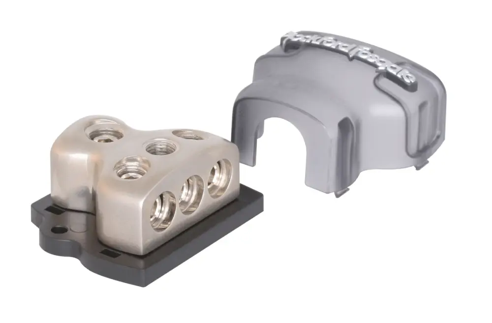 ROCKFORD FOSGATE 4 AWG Verteilerblock RFD4 1 x 1/0 AWG + 3 x 4 AWG Input Top-Preis