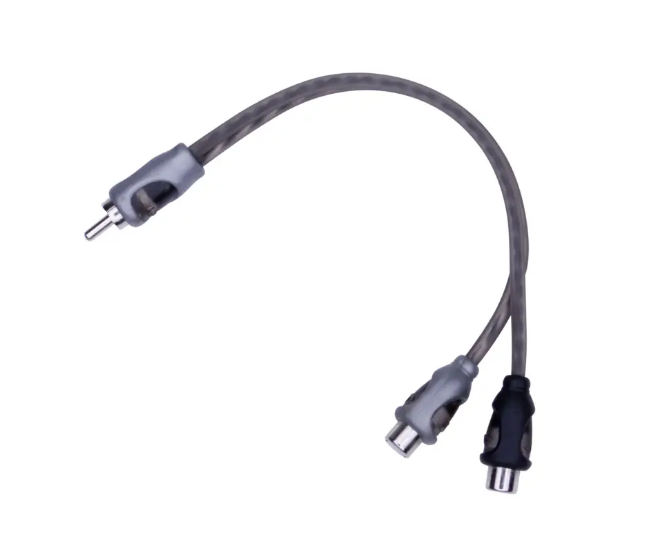 4x ROCKFORD Y-Adapter FOSGATE 1M/2F Y-Adapter RFIY-1M Abverkauf