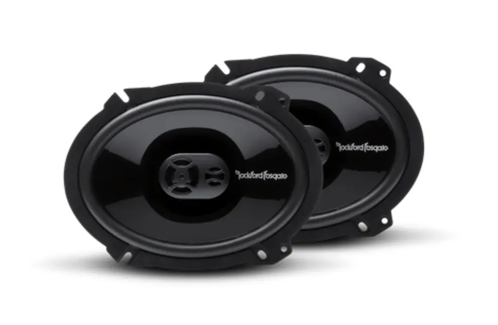 ROCKFORD FOSGATE PUNCH Triaxial P1683 15x20cm oval Triax Lautsprecher Paar Direkt Vom Hersteller