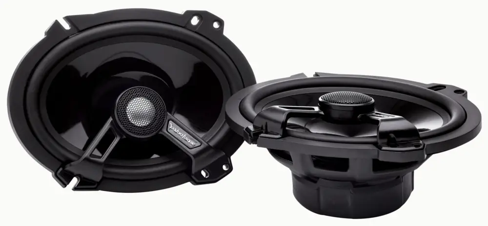 Neue Ware ROCKFORD FOSGATE POWER Coaxial T1682 6x8cm Lautsprecher System 2-Wege Boxen