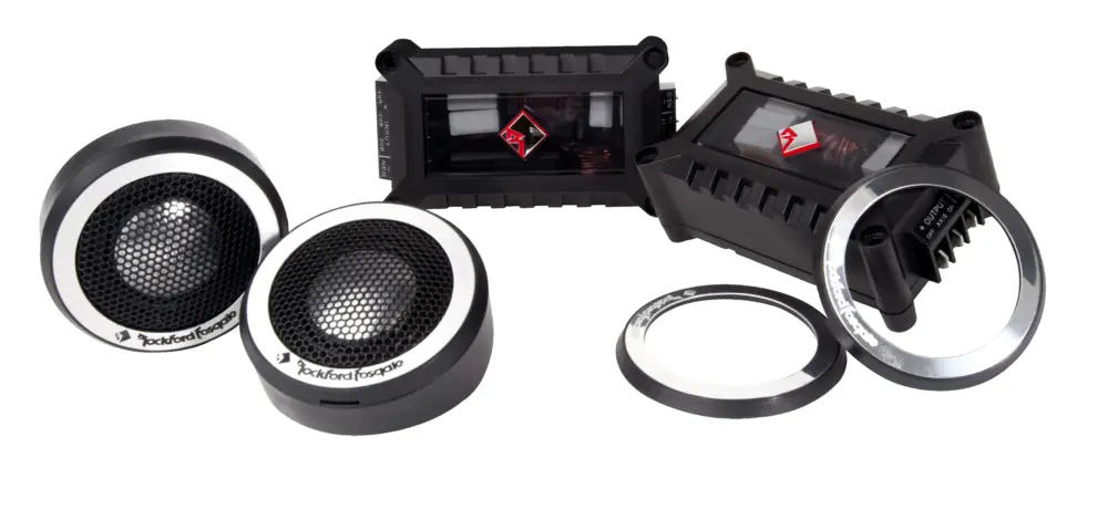 ROCKFORD FOSGATE POWER Tweeter Set T2T-S 25mm Hochtöner Set Auto Lautsprecher Top-Preis