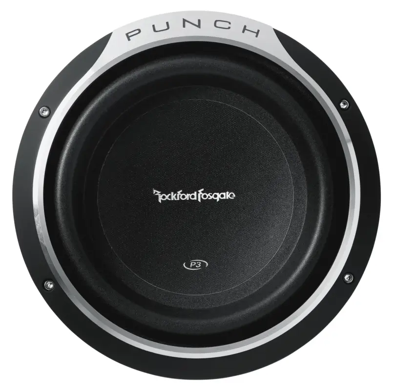 Neue Ware ROCKFORD FOSGATE PUNCH Subwoofer P3SD4-10 25 cm Subwoofer Bassbox 600 Watt