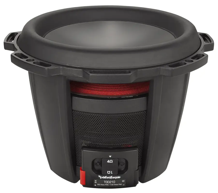 ROCKFORD FOSGATE POWER Subwoofer T0D210 25 cm Subwoofer Bassbox 1100 Watt Direkt Vom Hersteller