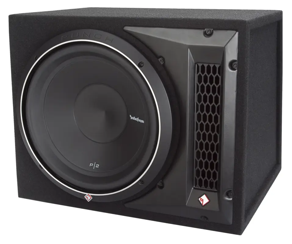 Neu ROCKFORD FOSGATE Punch P2-1X12 30cm Subwoofer 800 Watt 1 Ohm Car Hifi Passiv