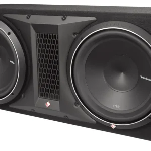 ROCKFORD FOSGATE PUNCH Subbox P2-2X12 Doppel Subwoofer Passiv 800 Watt RMS 1 Ohm Preisknaller