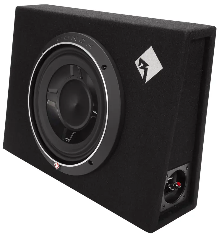 Neu Im Sortiment ROCKFORD FOSGATE PUNCH Subbox P3S-1X10 25cm Subwoofer Bassbox 300 WRMS 4 Ohm