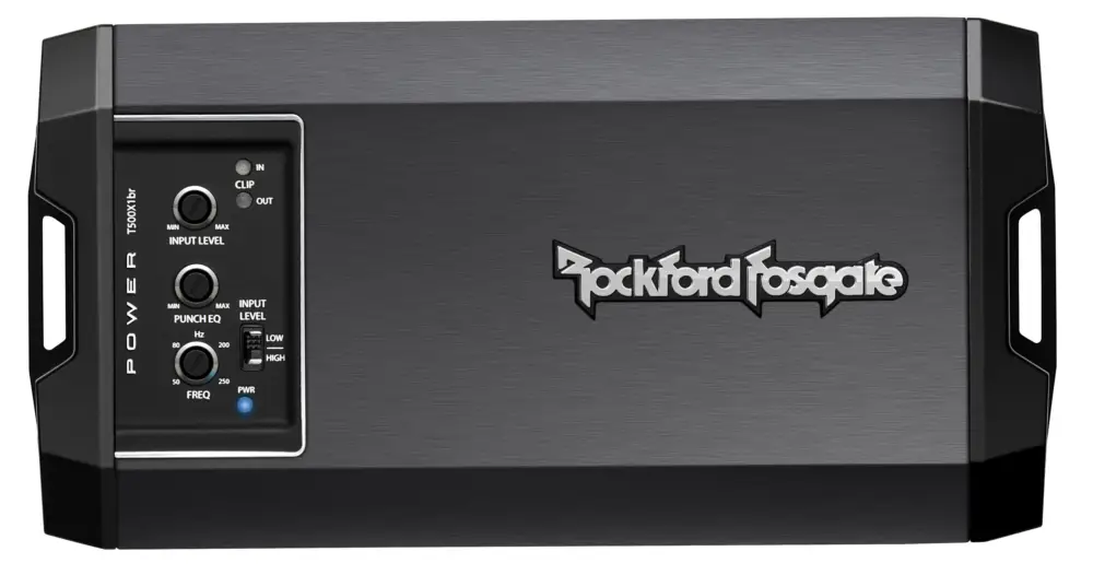 ROCKFORD FOSGATE POWER Amplifier T500x1BR Monoblock Amp Endstufe Mono Verstärker Bestpreis
