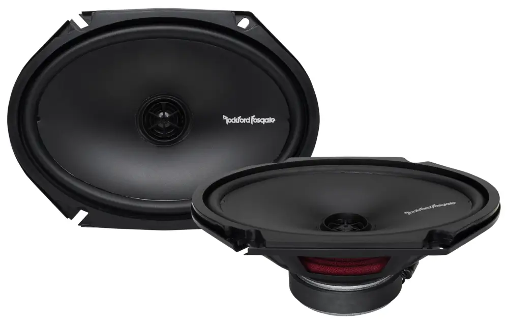 ROCKFORD FOSGATE PRIME Coaxial R168X2 6x8cm Lautsprecher System 2-Wege Boxen Expressversand