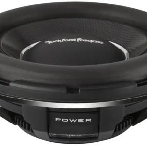 Markenprodukt ROCKFORD FOSGATE POWER Subwoofer T1S2-10 25 cm Subwoofer Bassbox 1000 Watt