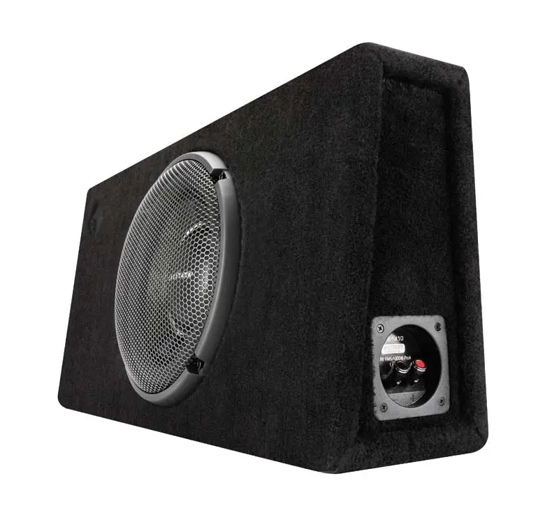 Solange Der Vorrat Reicht ROCKFORD FOSGATE POWER Subbox T1S-1X10 25cm Subwoofer Bassbox 500 WRMS