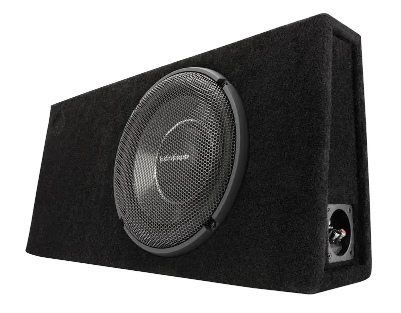 Geprüft ROCKFORD FOSGATE POWER Subbox T1S-1X12 30cm Subwoofer Bassbox 600 WRMS
