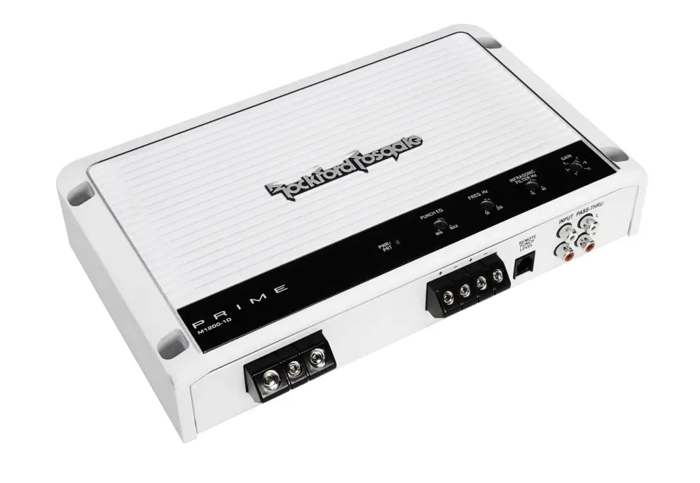 Schneller Versand ROCKFORD FOSGATE PRIME Amplifier M1200-1D Monoblock Endstufe Digital