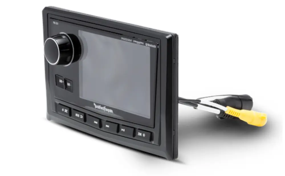 Nur Für Kurze Zeit ROCKFORD FOSGATE PMX-8DH Fernbedienung mit 5" TFT Farb Display für PMX-8BB