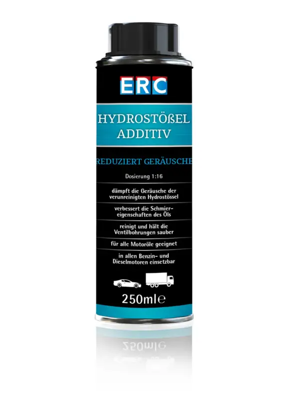 ERC Hydro Stössel Hydrostössel Additiv 1x250ml Benzin Diesel PKW LKW Baumaschine Wochenendangebot