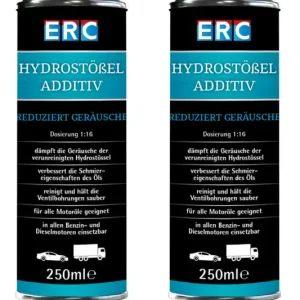 Markenware ERC Hydro Stössel Hydrostössel Additiv 2x250ml Benzin Diesel PKW LKW Baumaschine
