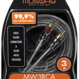 Geprüft MUSWAY Cinchkabel 3 m MW3RCA Cinchkabel