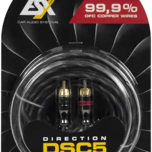 ESX DIRECTION Cinchkabel 5 m DSC5 Cinchkabel Bestpreis