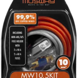 Neue Ware MUSWAY Kabelkit 10 mm² MW10.5KIT Kabelkit 10 mm²