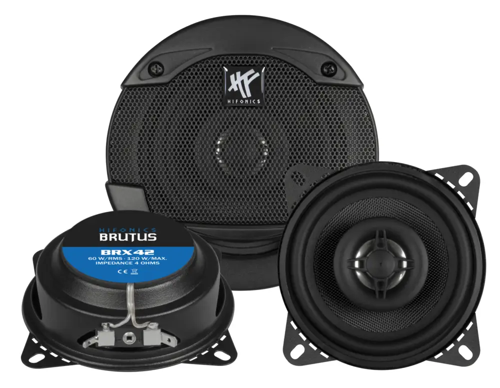 HIFONICS BRUTUS Koax 10 cm BRX-42 Koax-System 10 cm Direkt Vom Hersteller