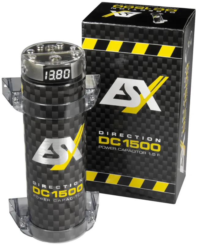 Solange Der Vorrat Reicht ESX DIRECTION Cap 1,5 Farad DC1500 Pufferelko
