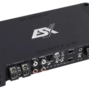 ESX QUANTUM Digital 2CH AMP QL600.2 24V 2-Kanal Verstärker Endstufe KFZ Auto PKW Schneller Versand