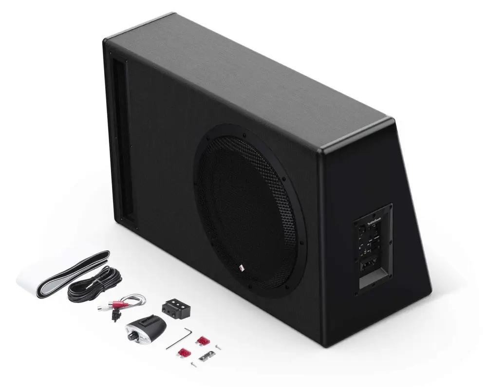 Letzte Chance ROCKFORD FOSGATE PUNCH Subbox P500-12P Aktiv-Subwoofer 30 cm