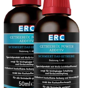 Super-Preis 2 x 50 ml ERC GetriebeOel Getriebe ÖL Power Additiv Getriebeadditiv mos2 Zusatz