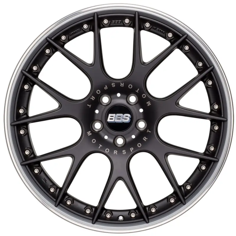 BBS Felge Alufelge CH-RII schwarz matt/titan 9,5x22 5x108 ET37 CH7004 Neuheit