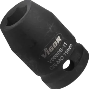 Schnäppchen VIGOR Schlagschrauber Steckschlüsseleinsatz kurz V5550S-11 1/2" Sechskant SW 11